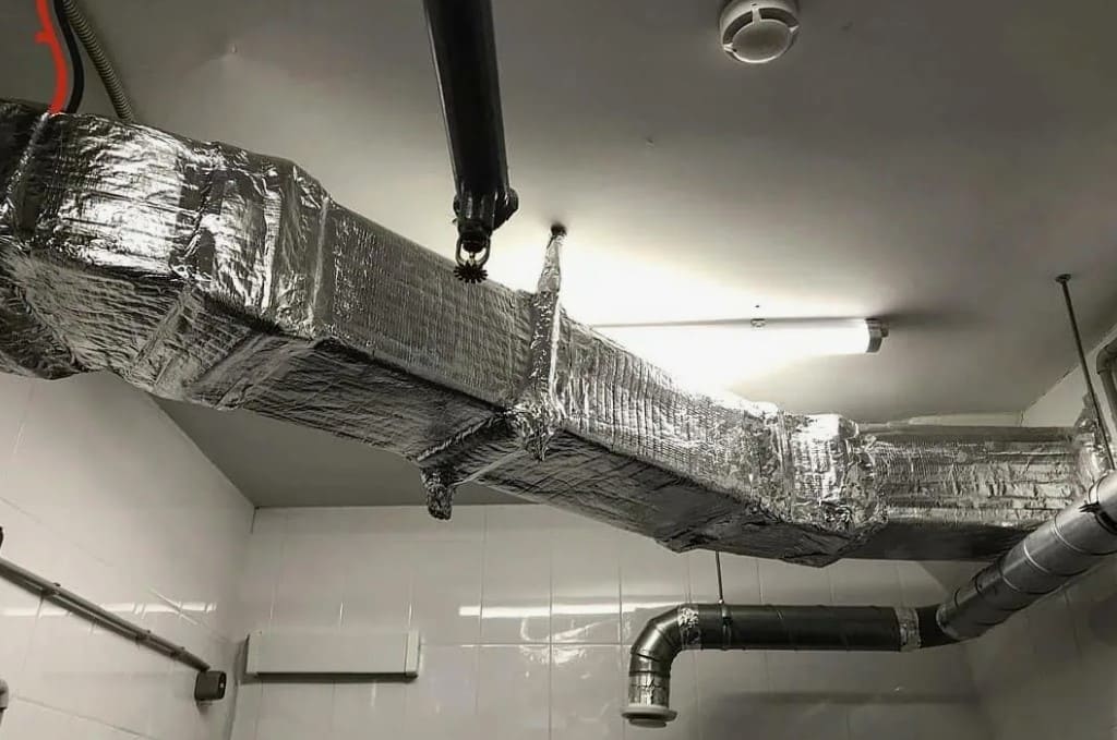 Огнезащитная обработка воздуховодов вентиляции и дымоудаления