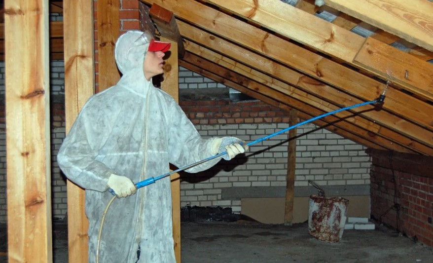 Огнезащита кровли